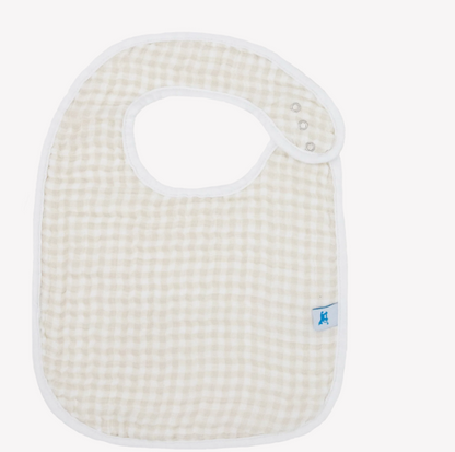 Muslin Bibs - Georgia Peach