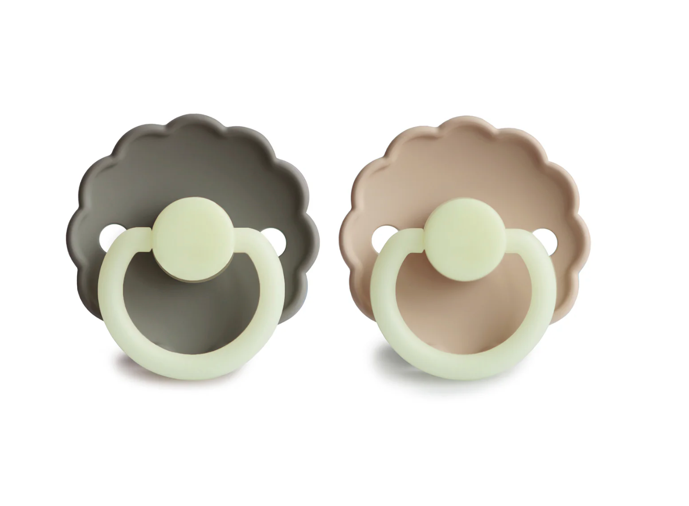 Daisy Night Silicone Pacifiers