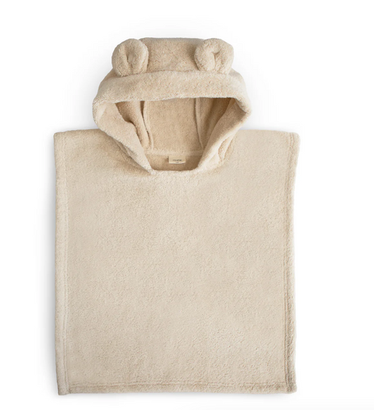 Bear Poncho Towel (Fog)