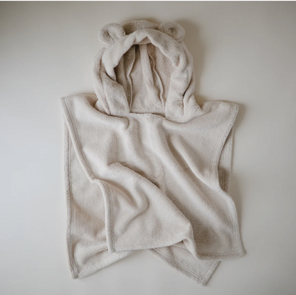 Bear Poncho Towel (Fog)