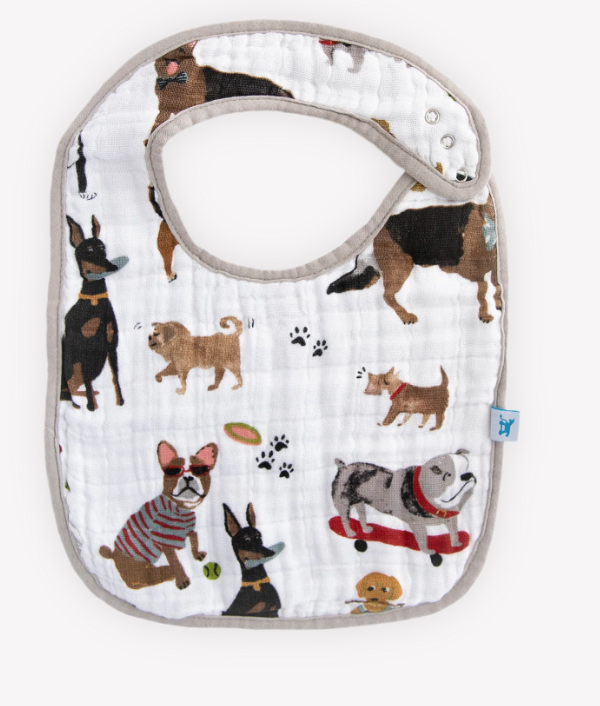 Muslin Bibs- Woof