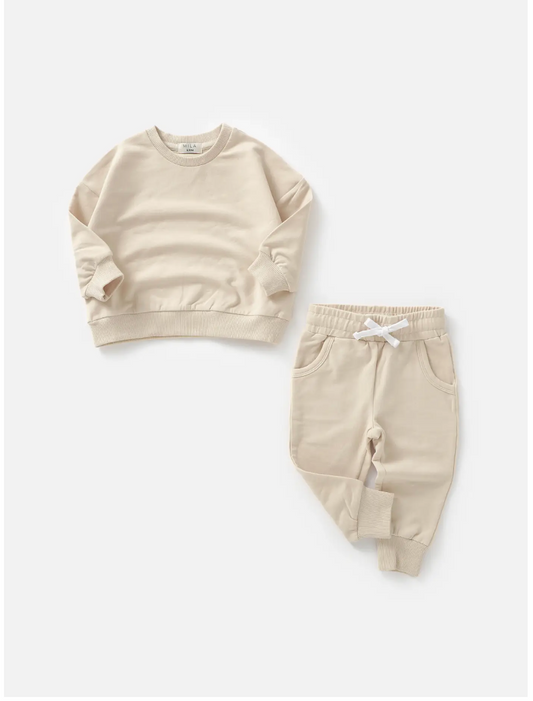 Jogger Set | Cream