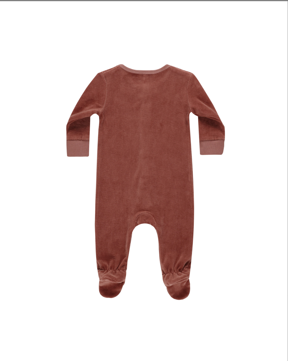 Velour Footie