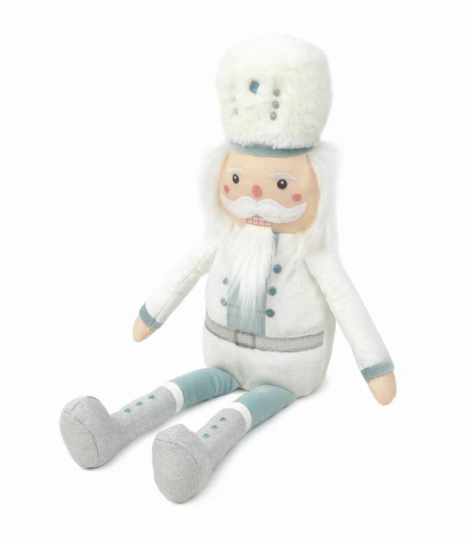 Winter White Nutcracker Plush