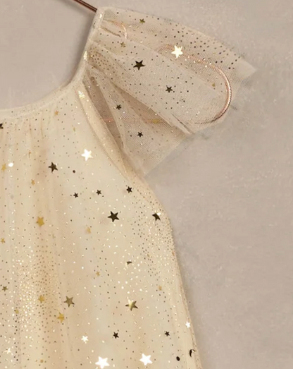 Edie Dress - Champagne Stars