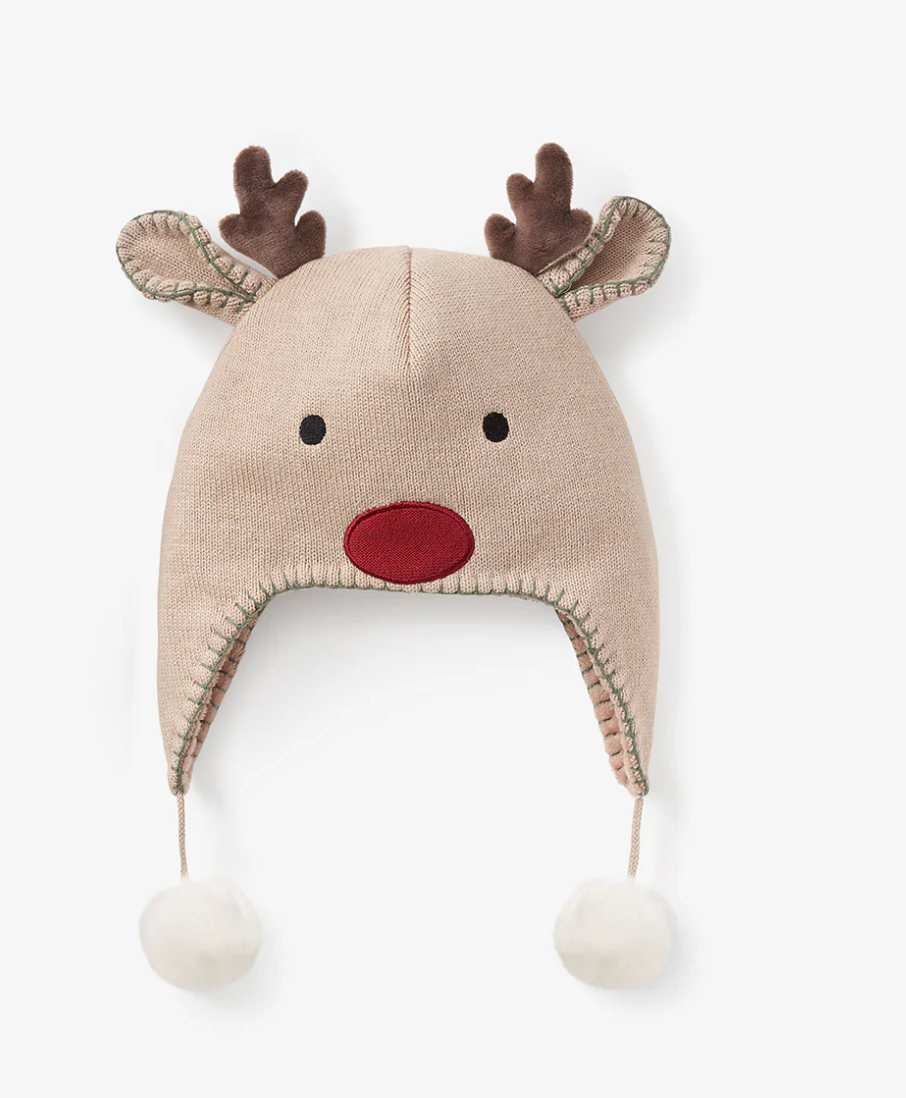 Reindeer Knit Hat