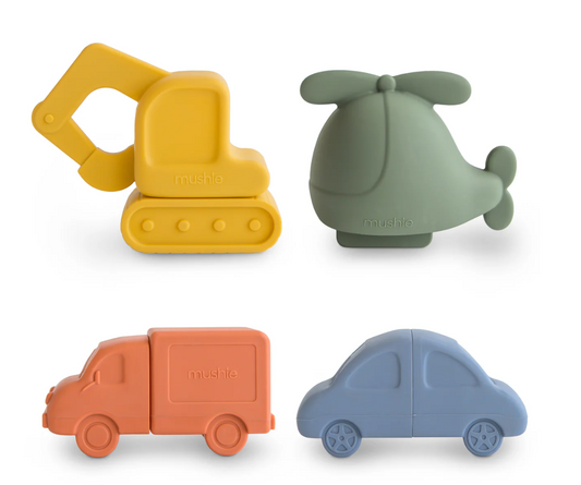 Vehicles Mold Free Bath Play Set