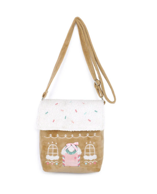 Gingerbread House Cross Body Purse