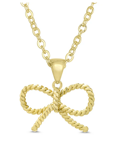 Bow Twist Necklace