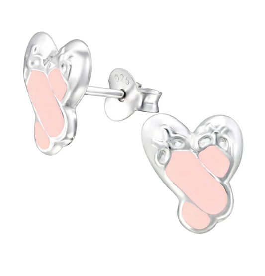 Ballet Slippers Stud Earrings