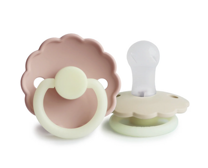 Daisy Night Silicone Pacifiers