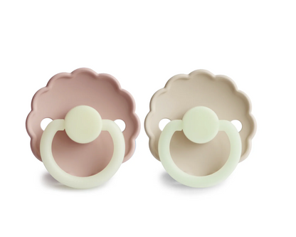 Daisy Night Silicone Pacifiers