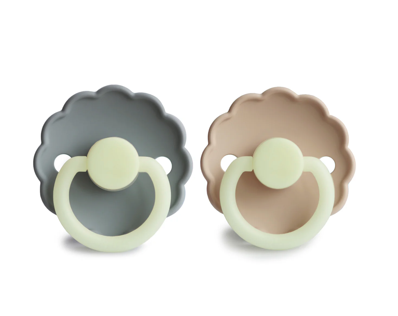 Daisy Night Silicone Pacifiers