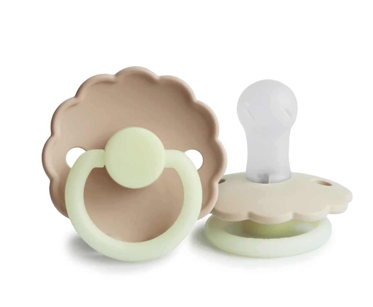 Daisy Night Silicone Pacifiers