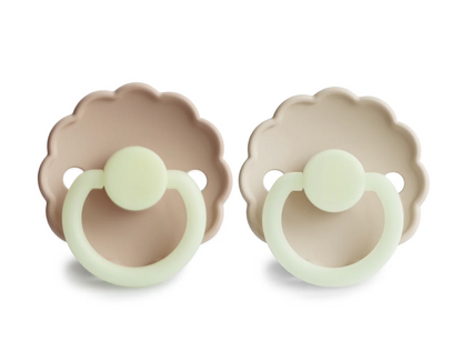 Daisy Night Silicone Pacifiers