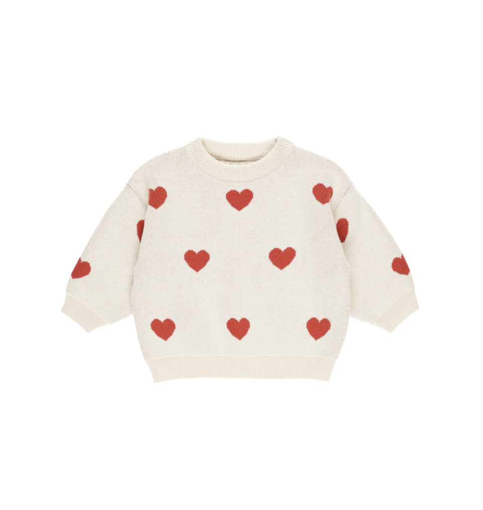 Knit Heart Sweater