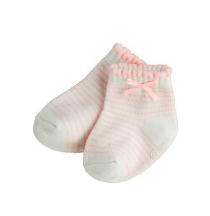 Pink Baby Socks (0-6m)