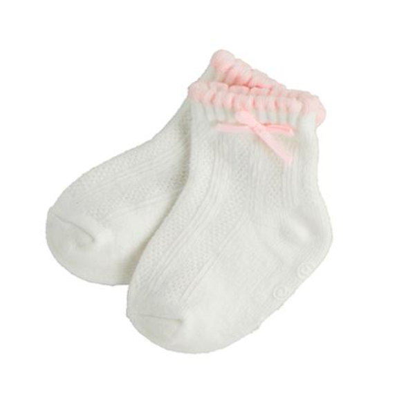 Pink Baby Socks (0-6m)