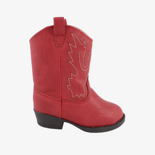 Toddler Red Cowboy Boot (Sizes 6-12)