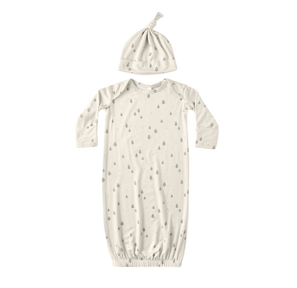 Bamboo Gown & Hat Set