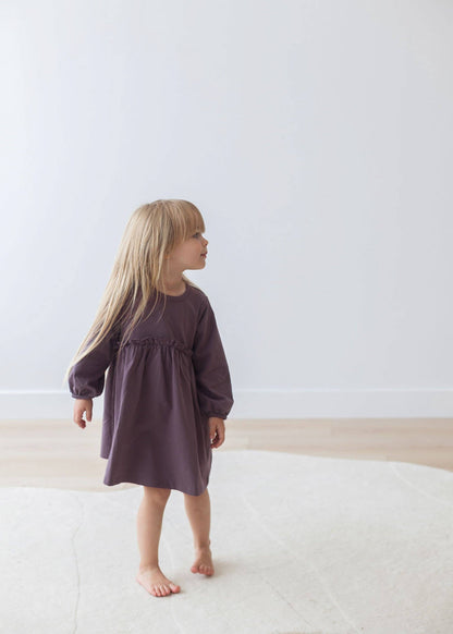 Long Sleeve Dress | Elderberry