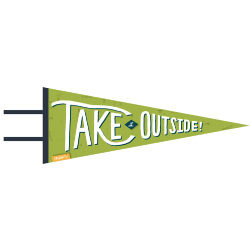 Take It Outside (Large Pennant)