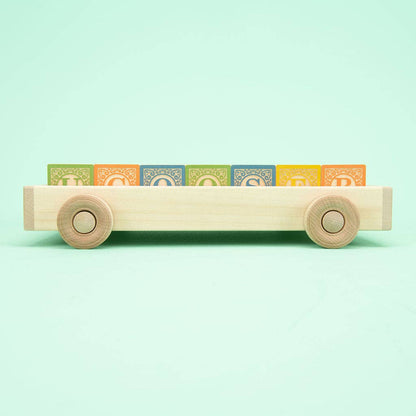 Classic ABC Blocks with Wagon