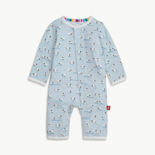 Baa Baa Blue Modal Coverall