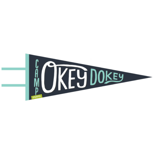 Camp Okey Dokey Penant