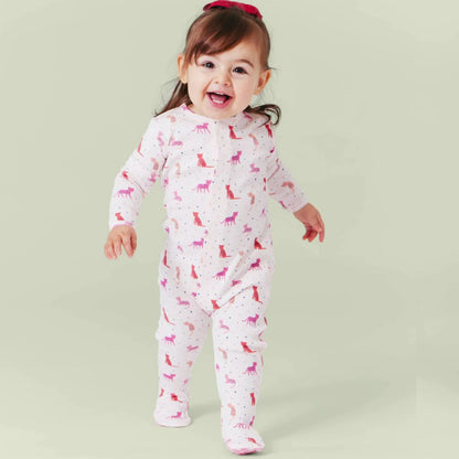 Cheetah Bonita Organic Cotton Magnetic Footie