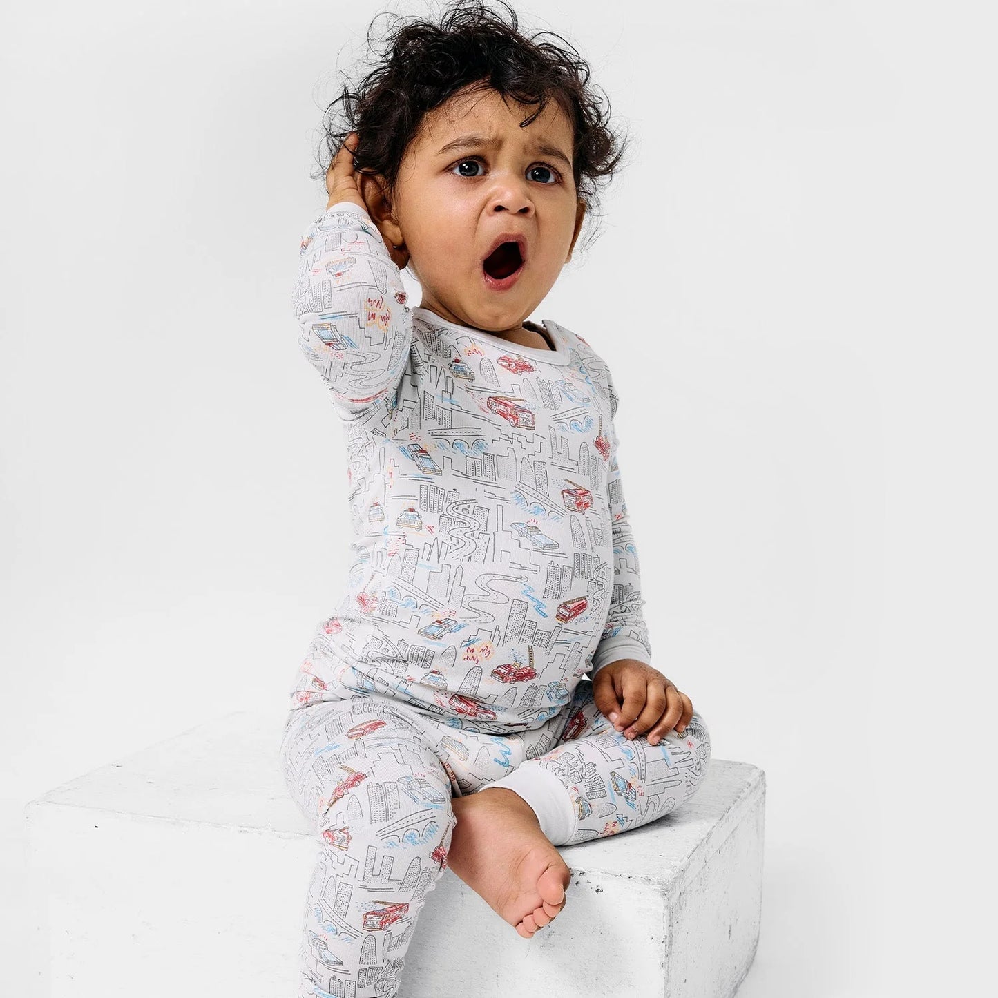 Chief of Sleep Modal Magnetic Long Sleeve Set - no drama (Toddler)