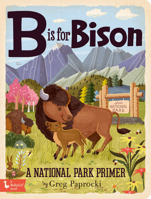 "B is for Bison" Board Book