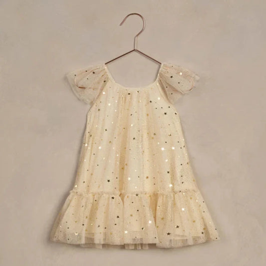 Edie Dress - Champagne Stars