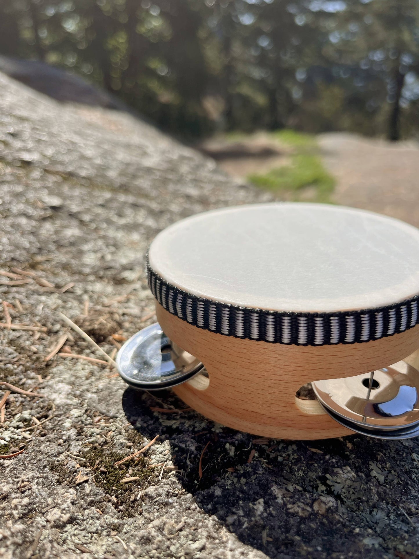 Baby Wooden Tambourine