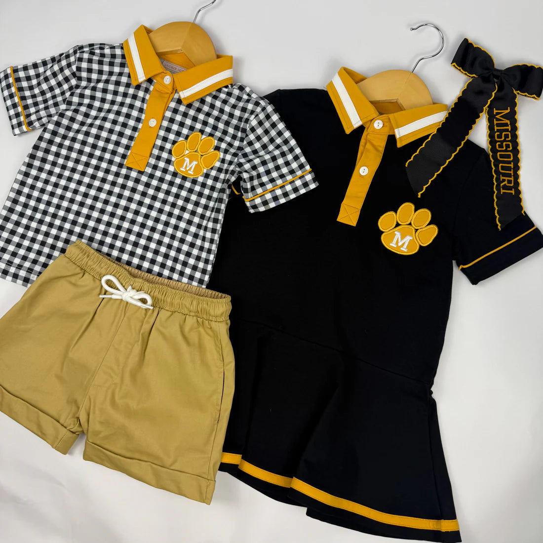 MIZZ-Inspired Gingham Polo