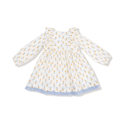 Peter Pan Collar Dress + Legging Set