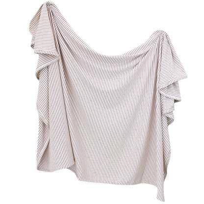 Vivian Ribbed Swaddle Blanket